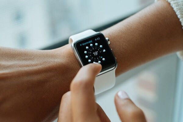 Black-colored Smart Watch - Apple